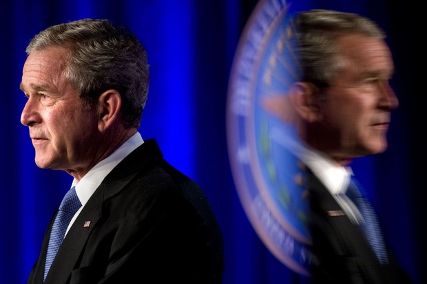 US President George W. Bush