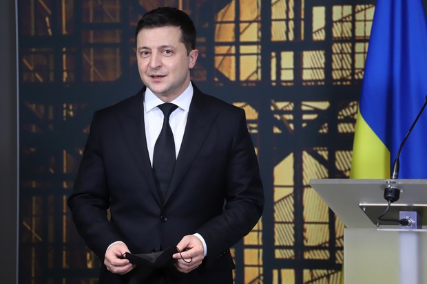 Ukrainian President Volodymyr Zelenskyy